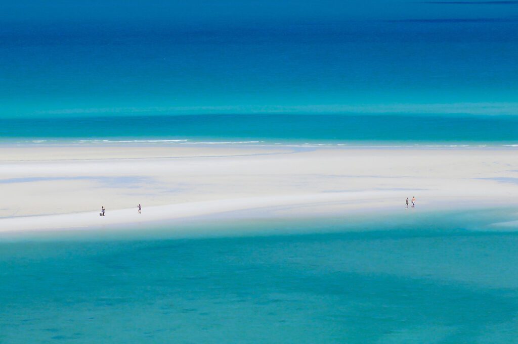 Whitehaven beach (one of the world's most tranquil spaces)