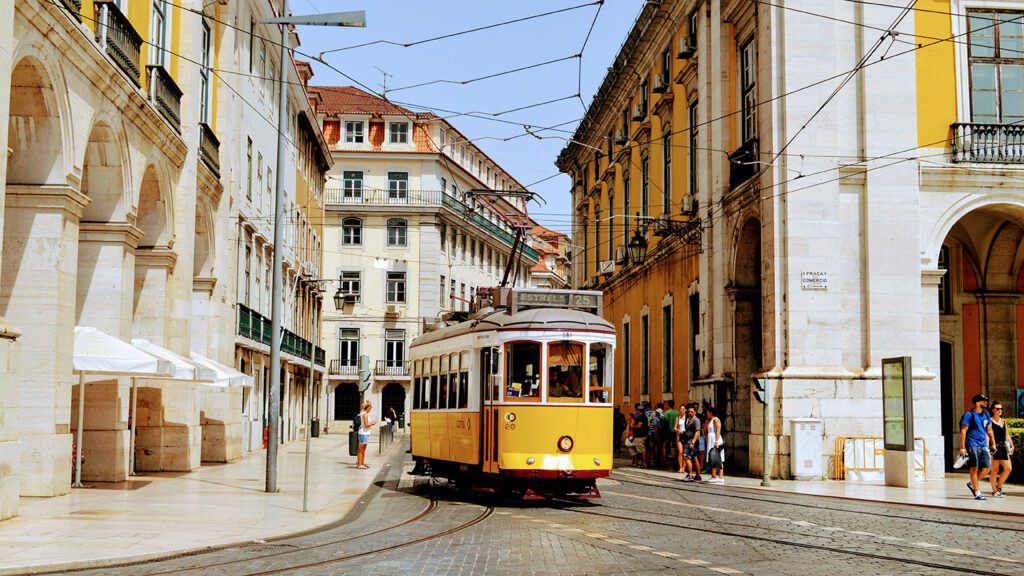Lisbon tram