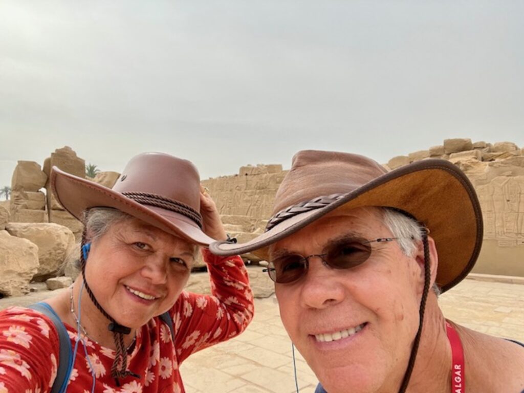 Dolores and Jay in Jordan