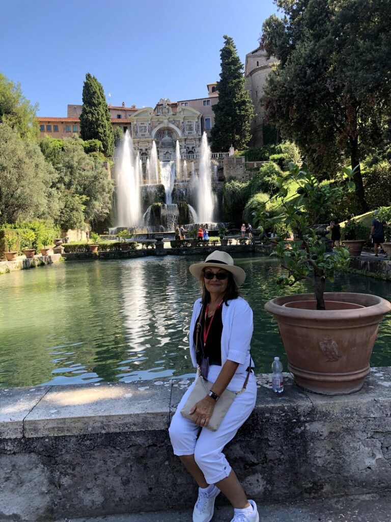 Trafalgar guest Suzanne in Italy