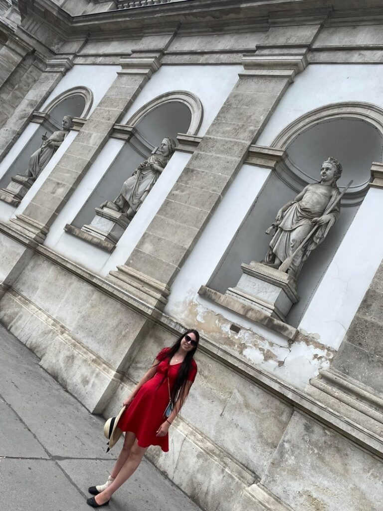 Trafalgar guest Madeline in Europe