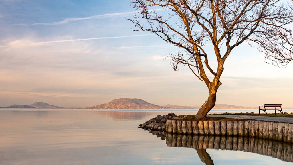 Lake Balaton in Hungary