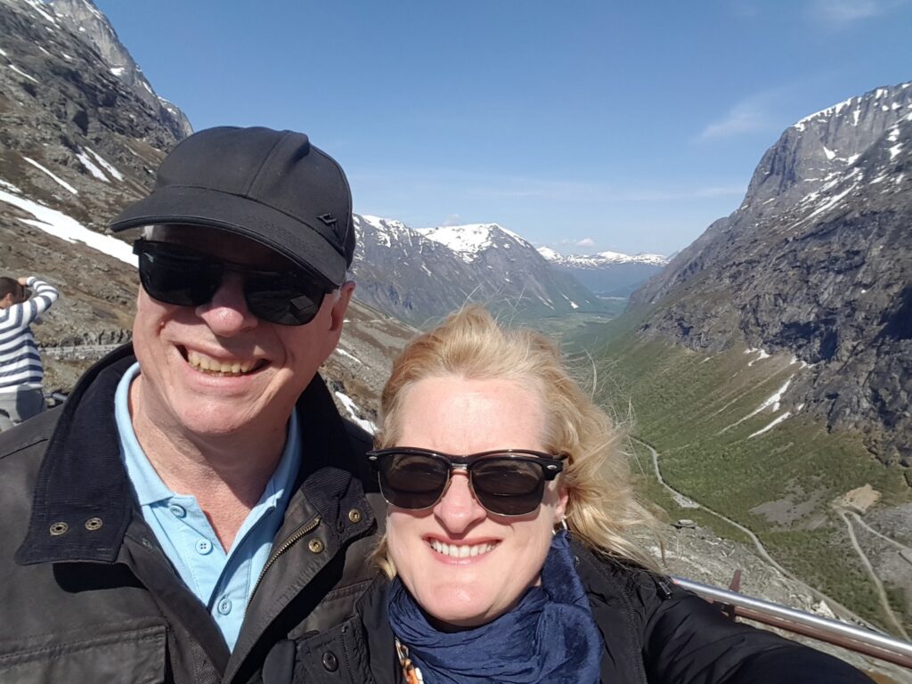 Leith and David Trafalgar guests