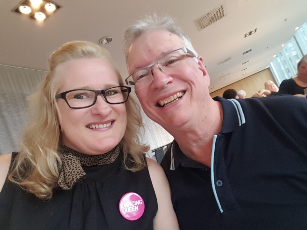 Leith and David Trafalgar guests