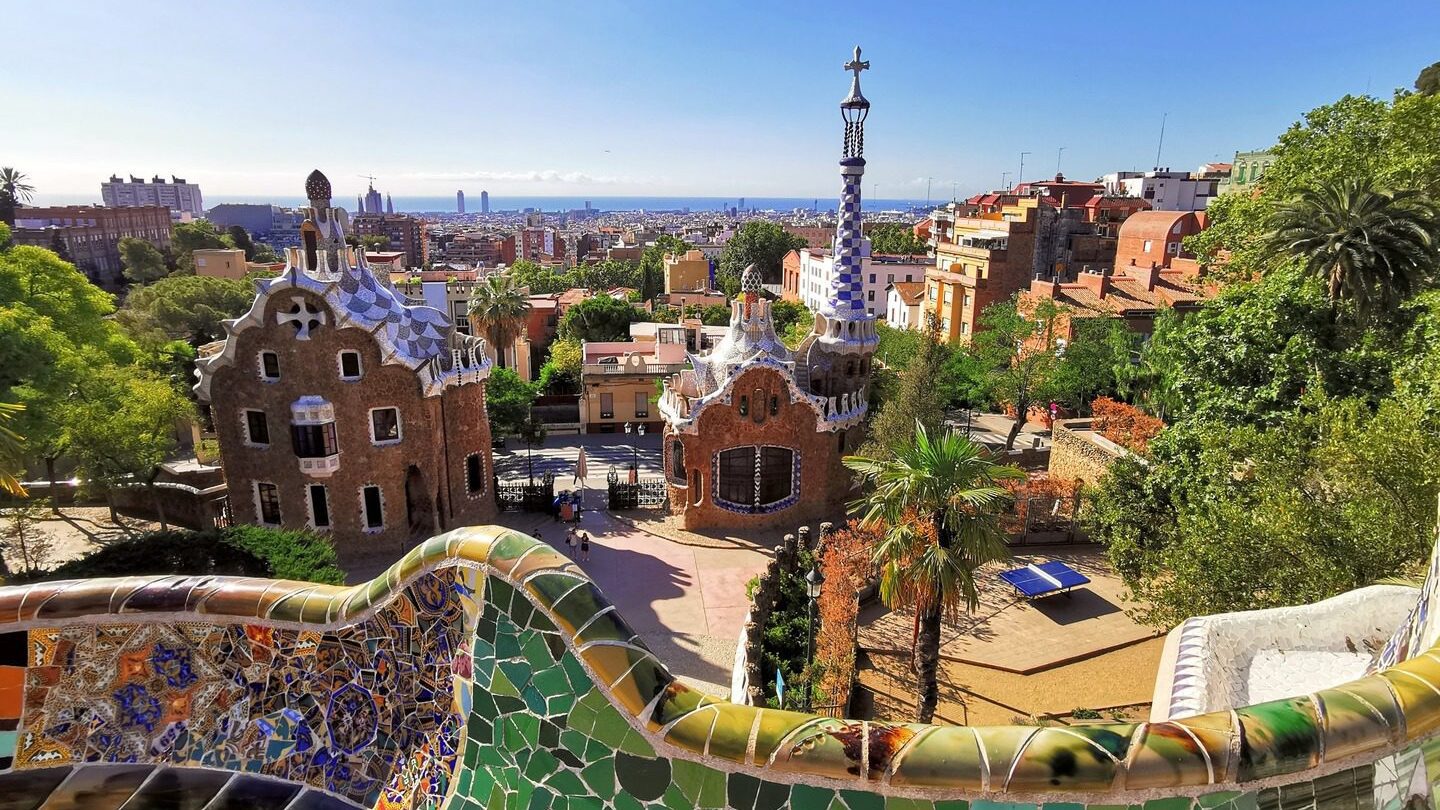 Parc Guell Barcelona Spain