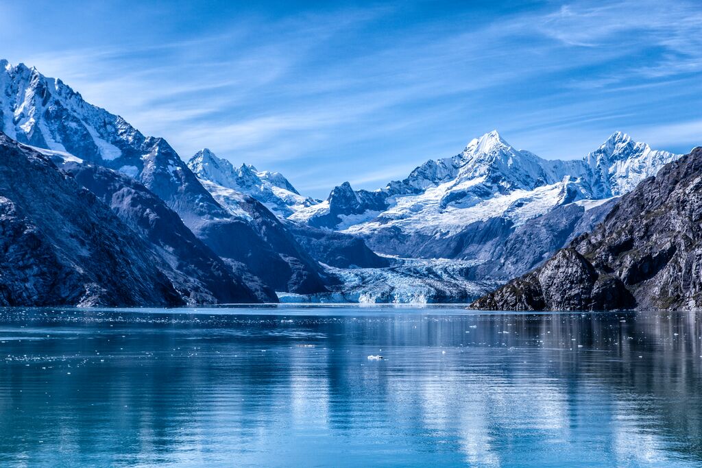 A beautiful glacier and lake, something we strive to preserve through responsible travel