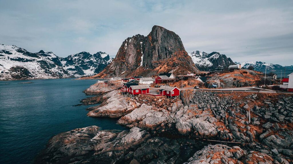 Lofoten Islands in Norway