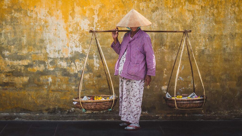 Vietnam street vendor