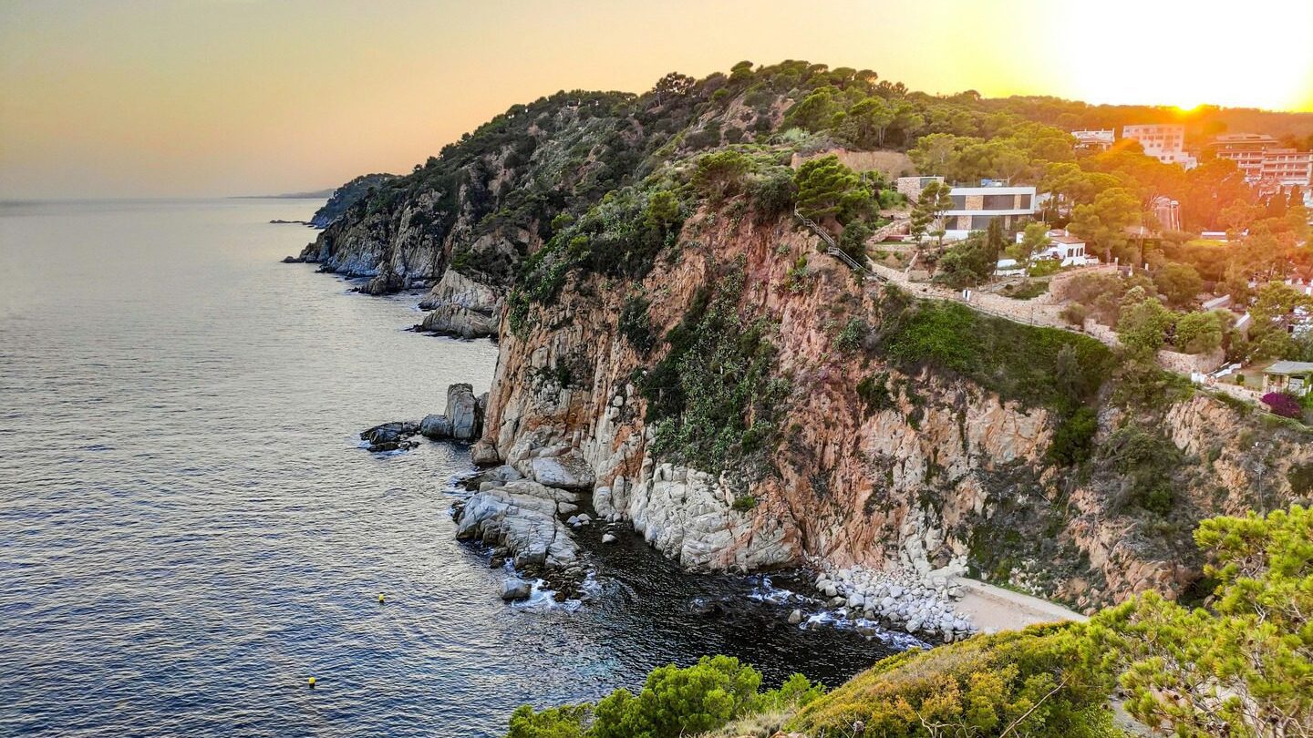 Costa Brava coastline Spain