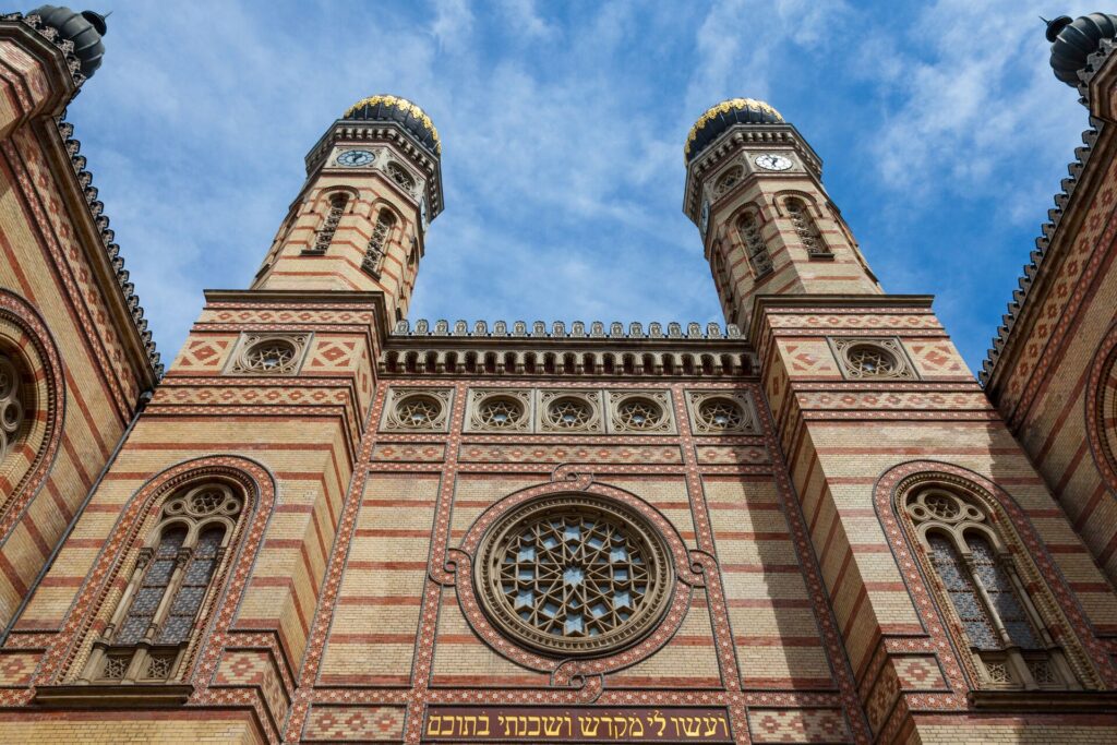 The Dohany street synagogue in Budapest