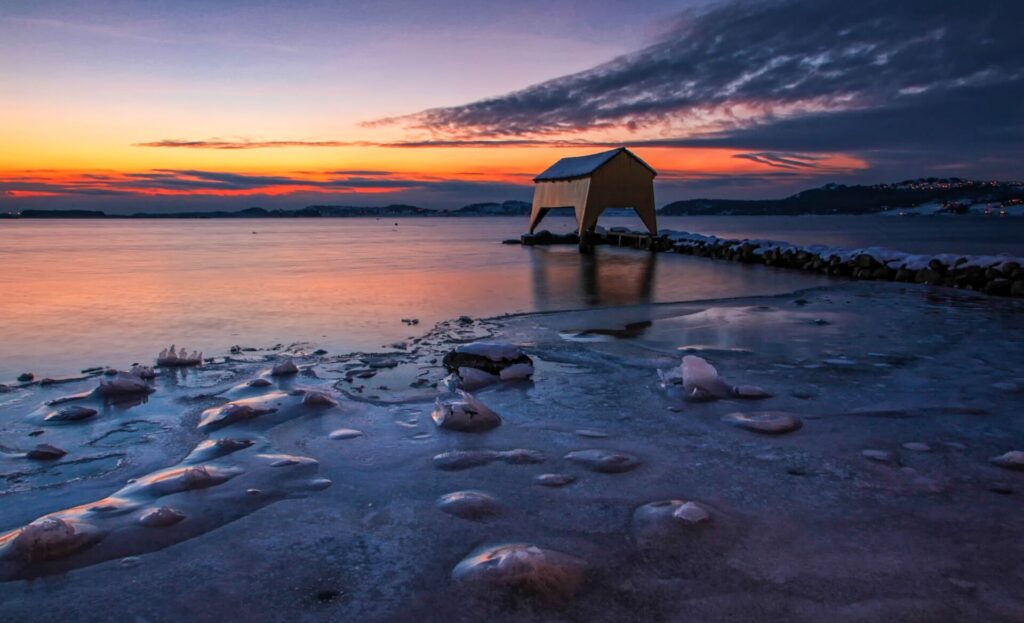 Hafrsfjord viking settlement