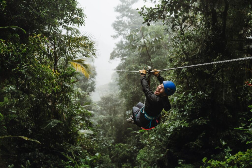 trafalgar guest ziplining