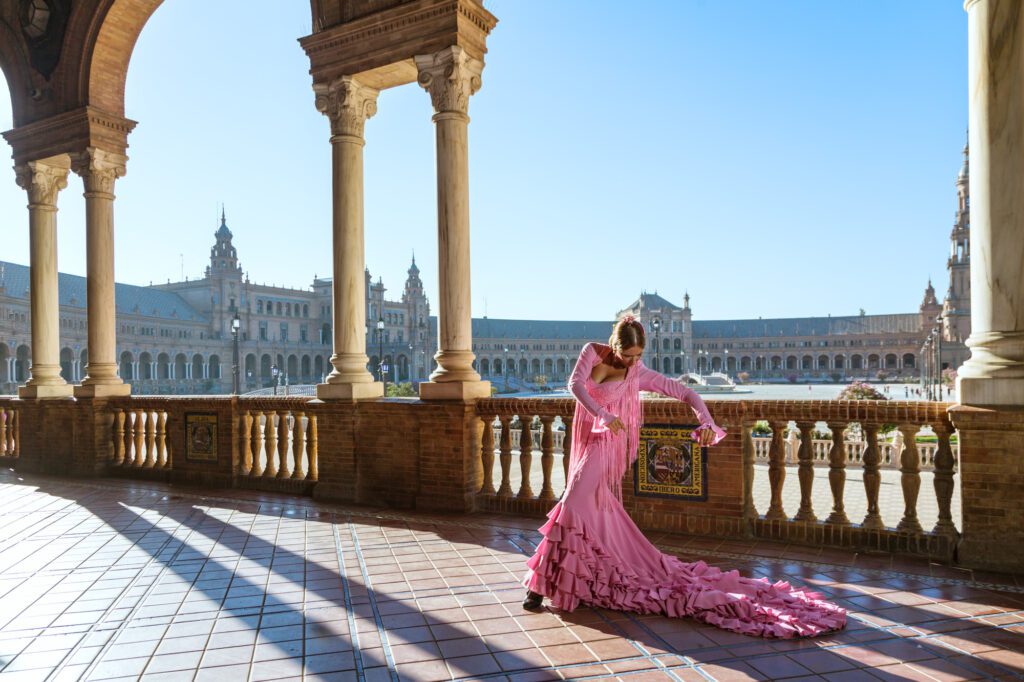 Flamenco dancer in Seville