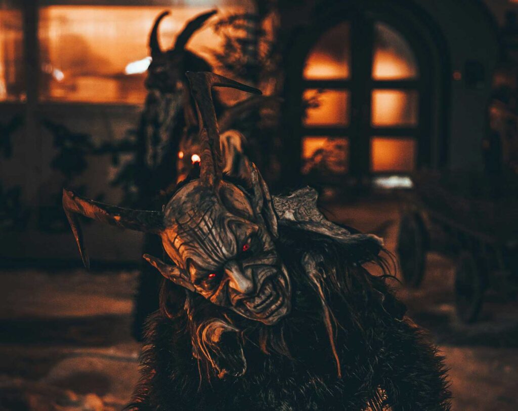 Krampus from Austrian Alpine folklore