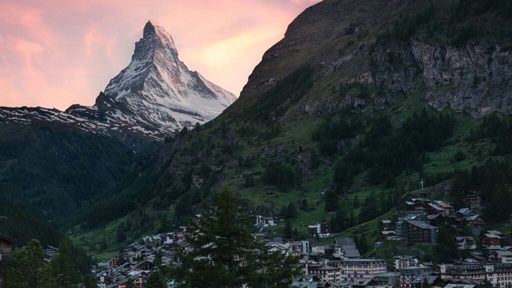 Trafalgar Unlocked Awards winner Ashlinn took this photo of the Matterhorn