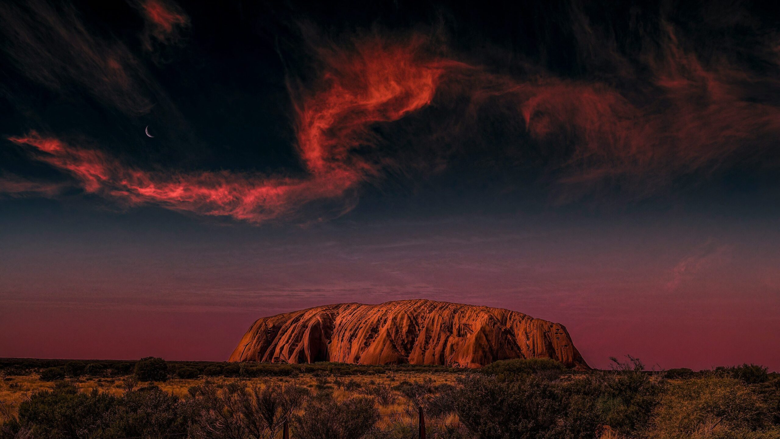 uluru rock australia