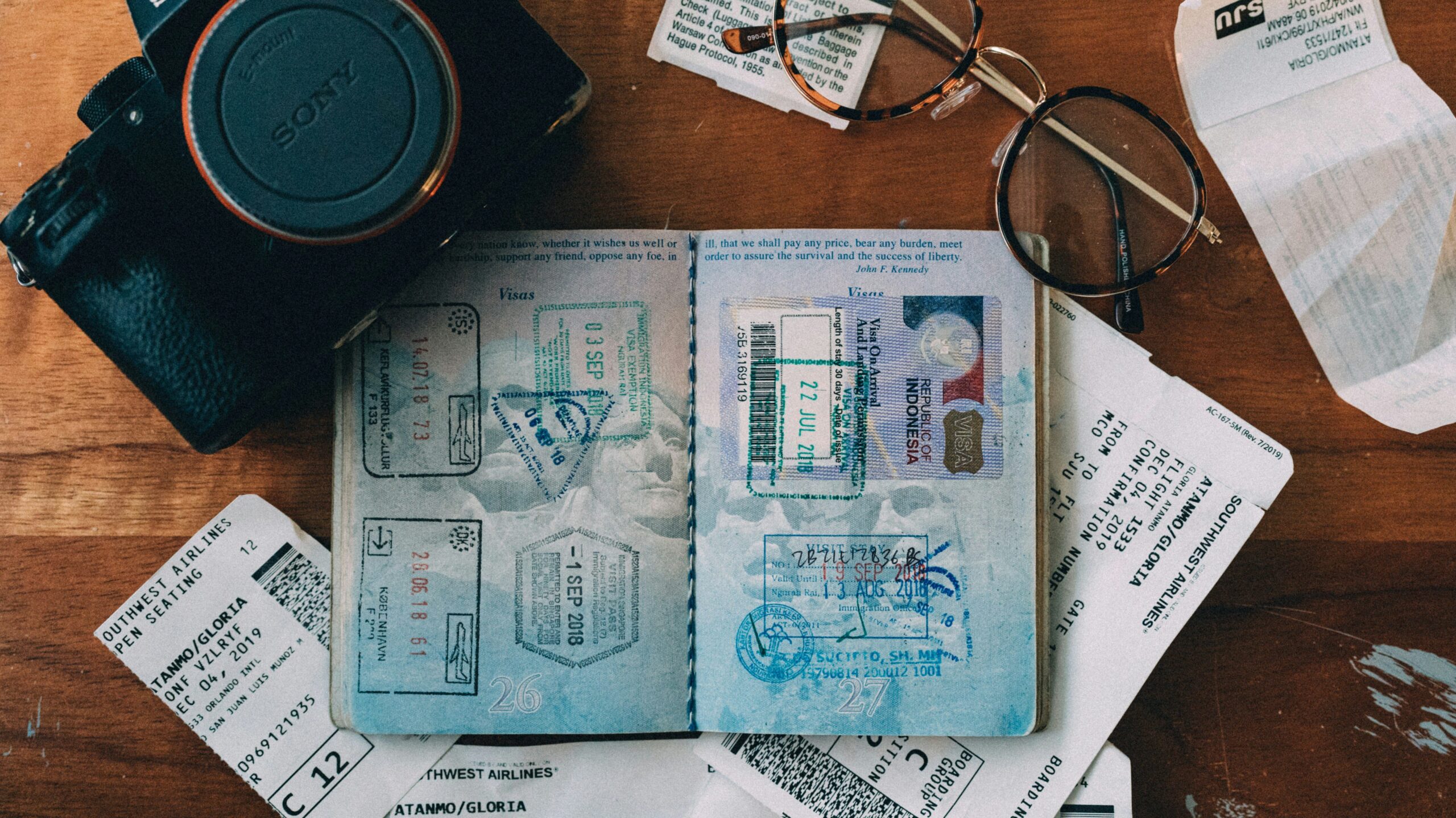 travel documents to pack to pack for europe