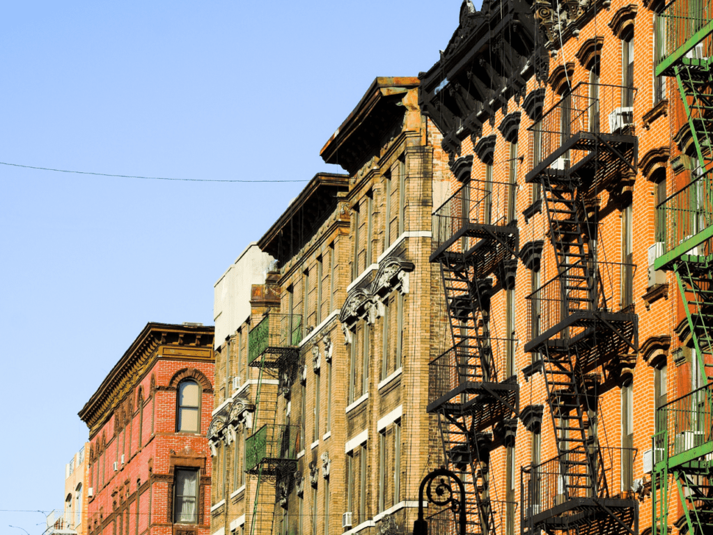 Buildings in the Lower East Side