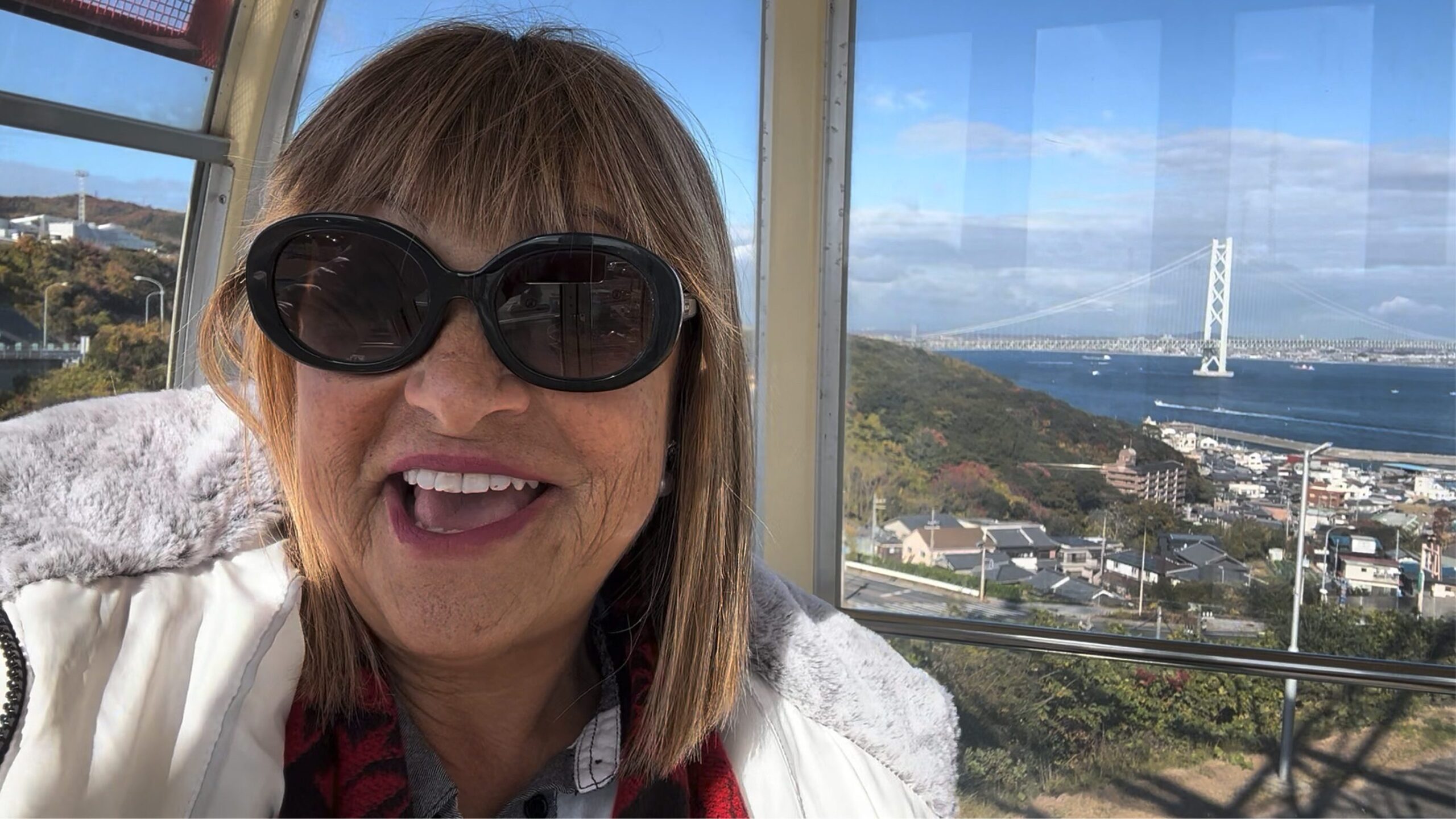 Trafalgar Unlocked Awards winner Stella in a gondola