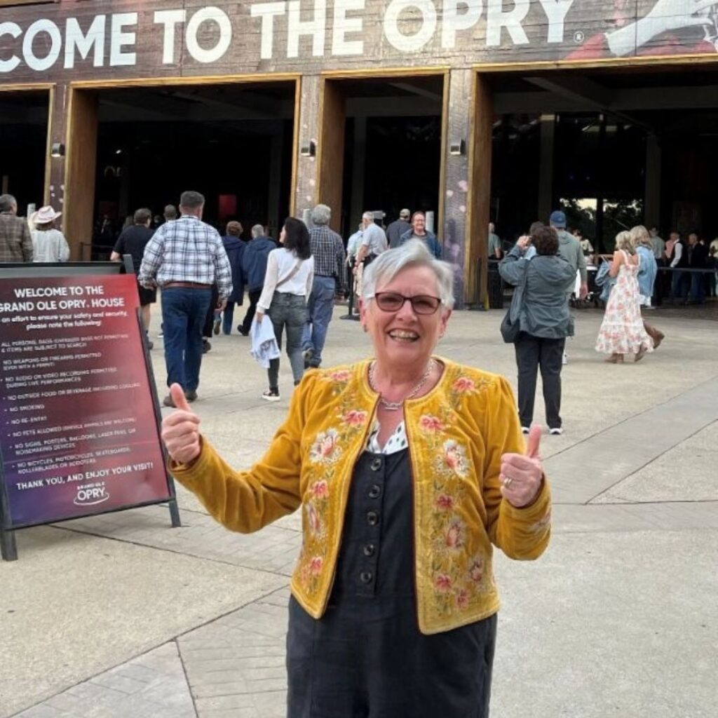 loretta on a trafalgar tour in nashville