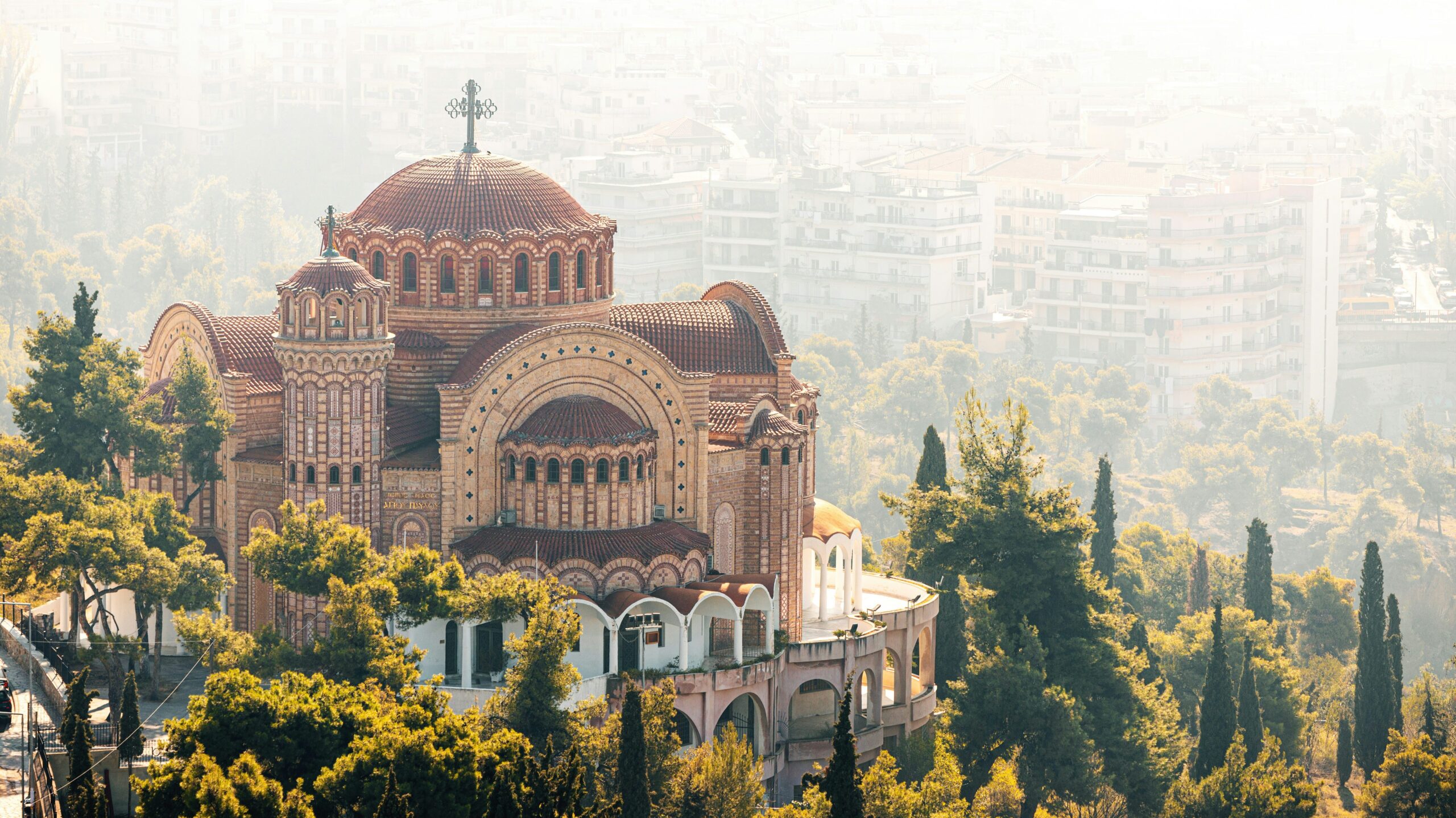 Thessaloniki aerial view