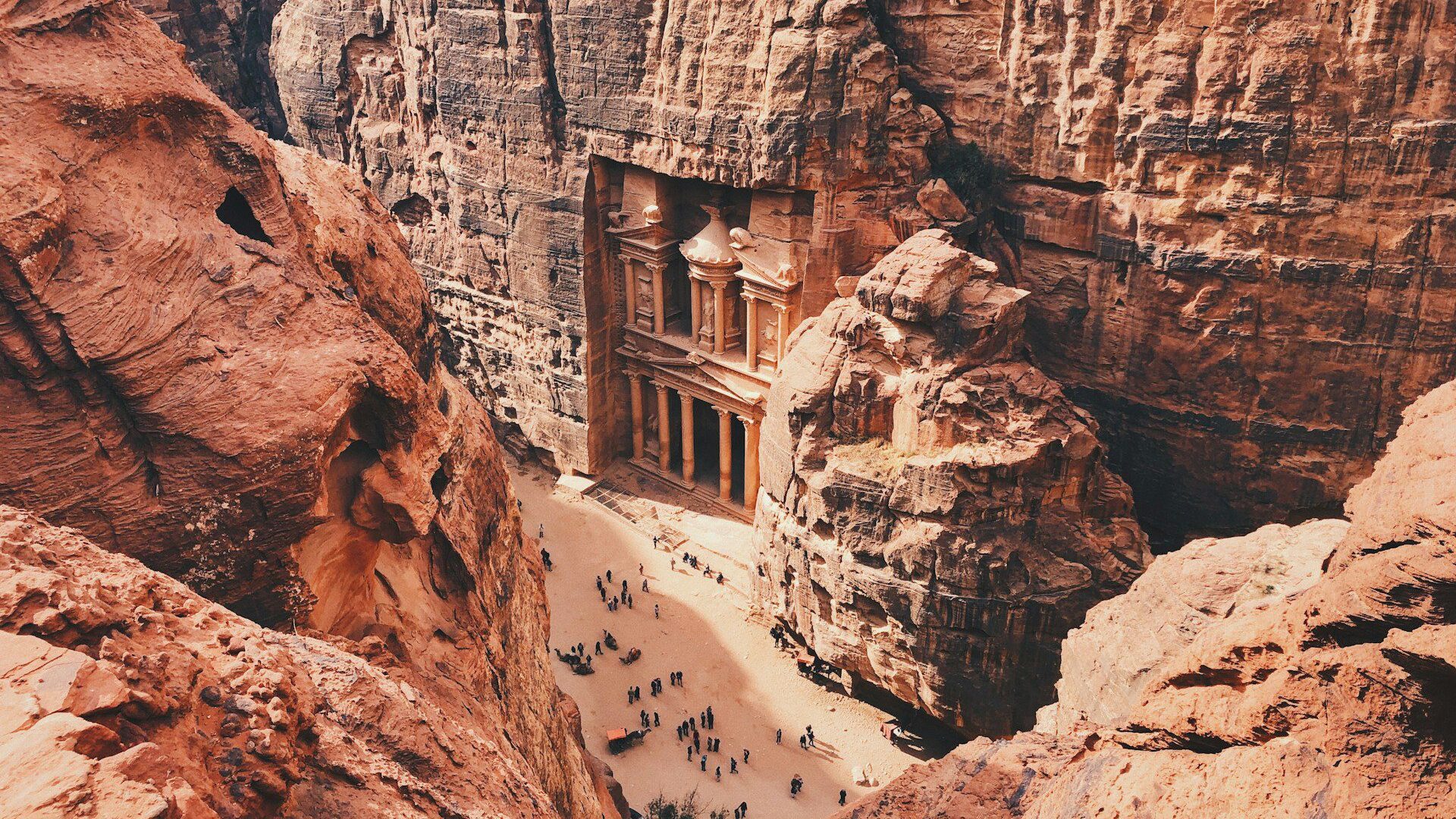 Petra in Jordan 