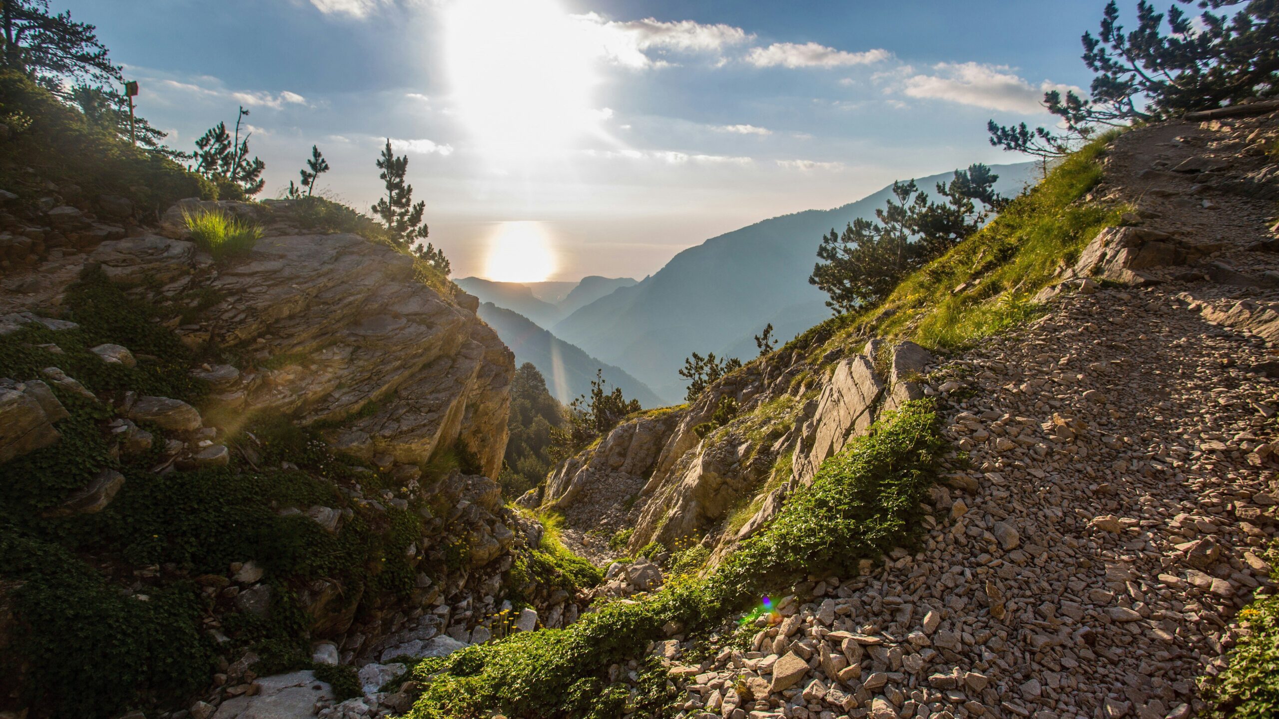 view of mount olympus, greece