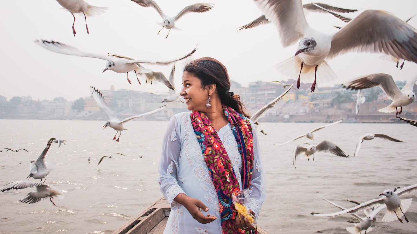 A sarong or scarf is a great accessory to add to your Asia packing list