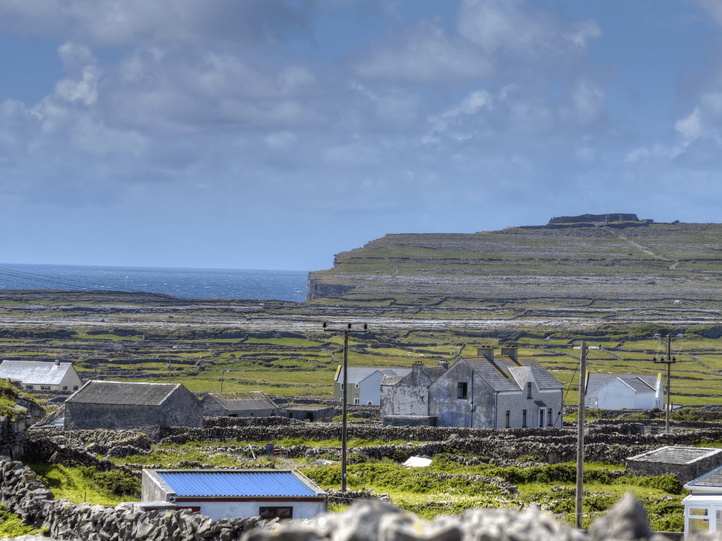 Aran island houses