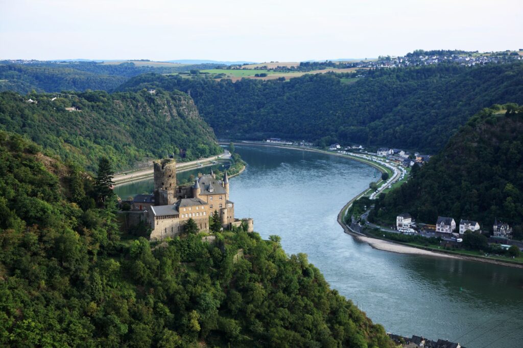 castle by the rhine