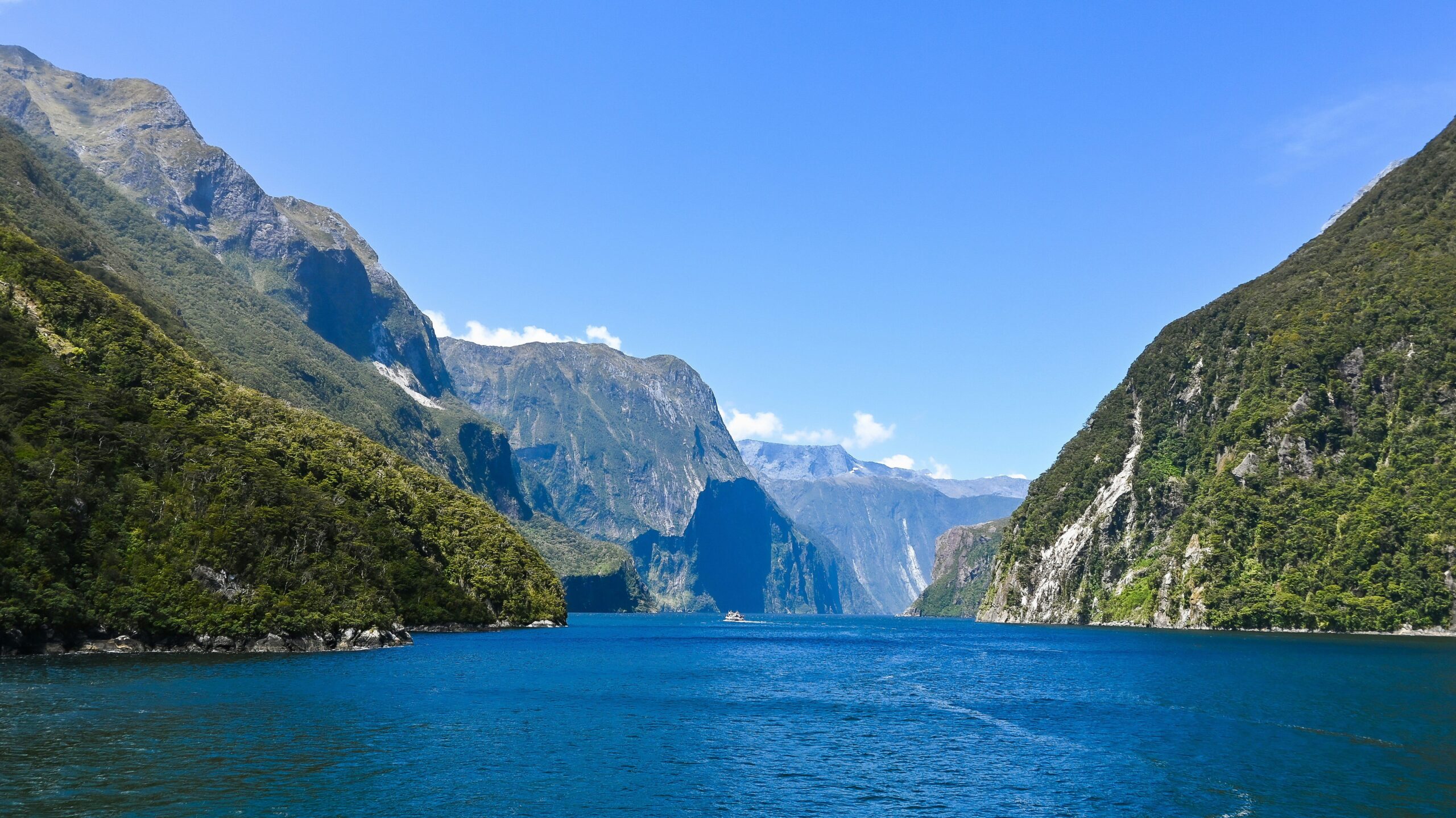 Fiordland National Park in new zealand