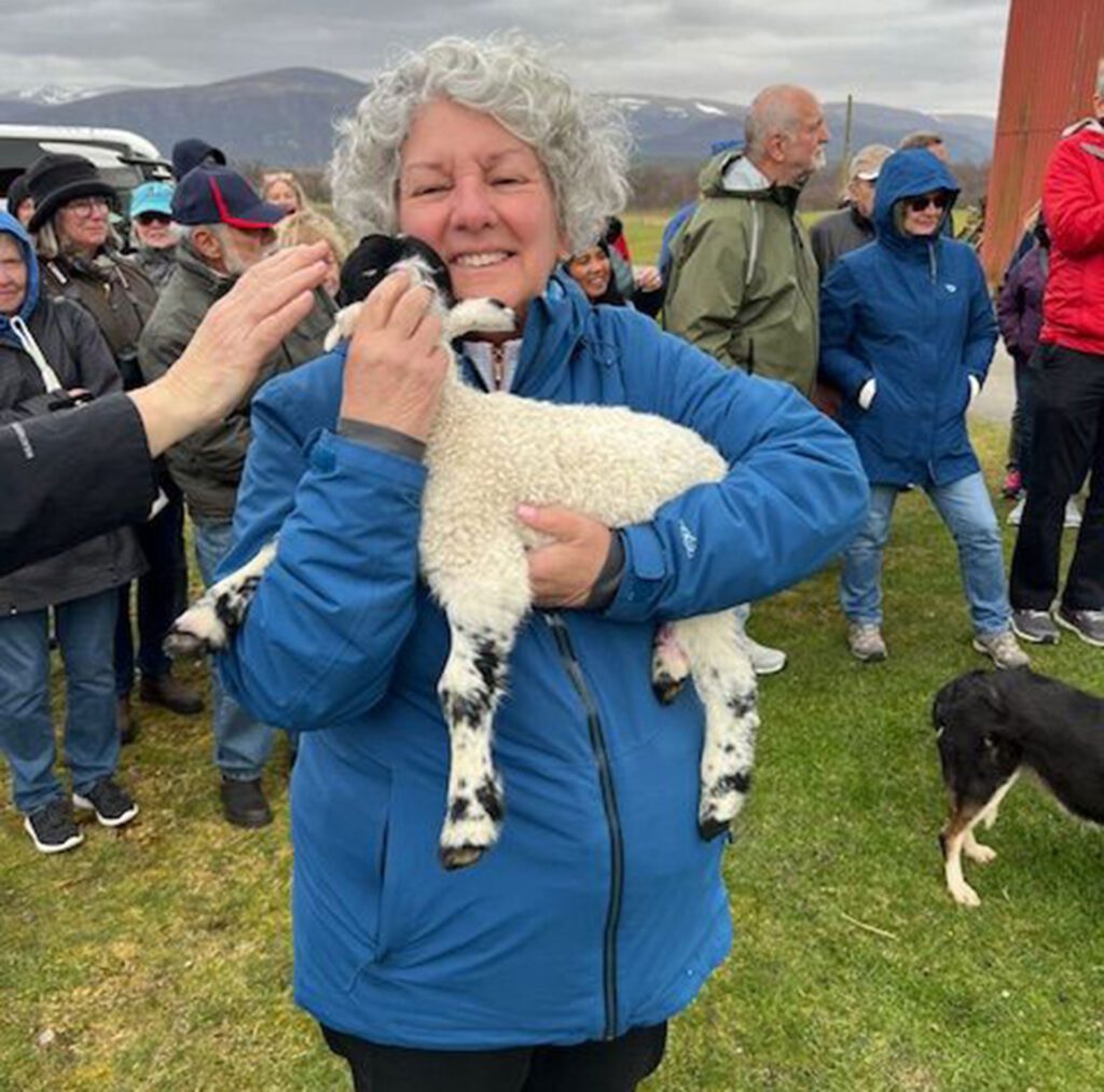Mary with her little lamb