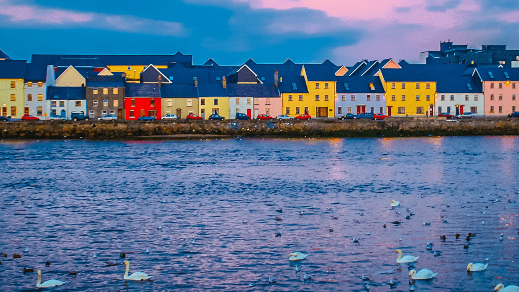 Galway at sunset