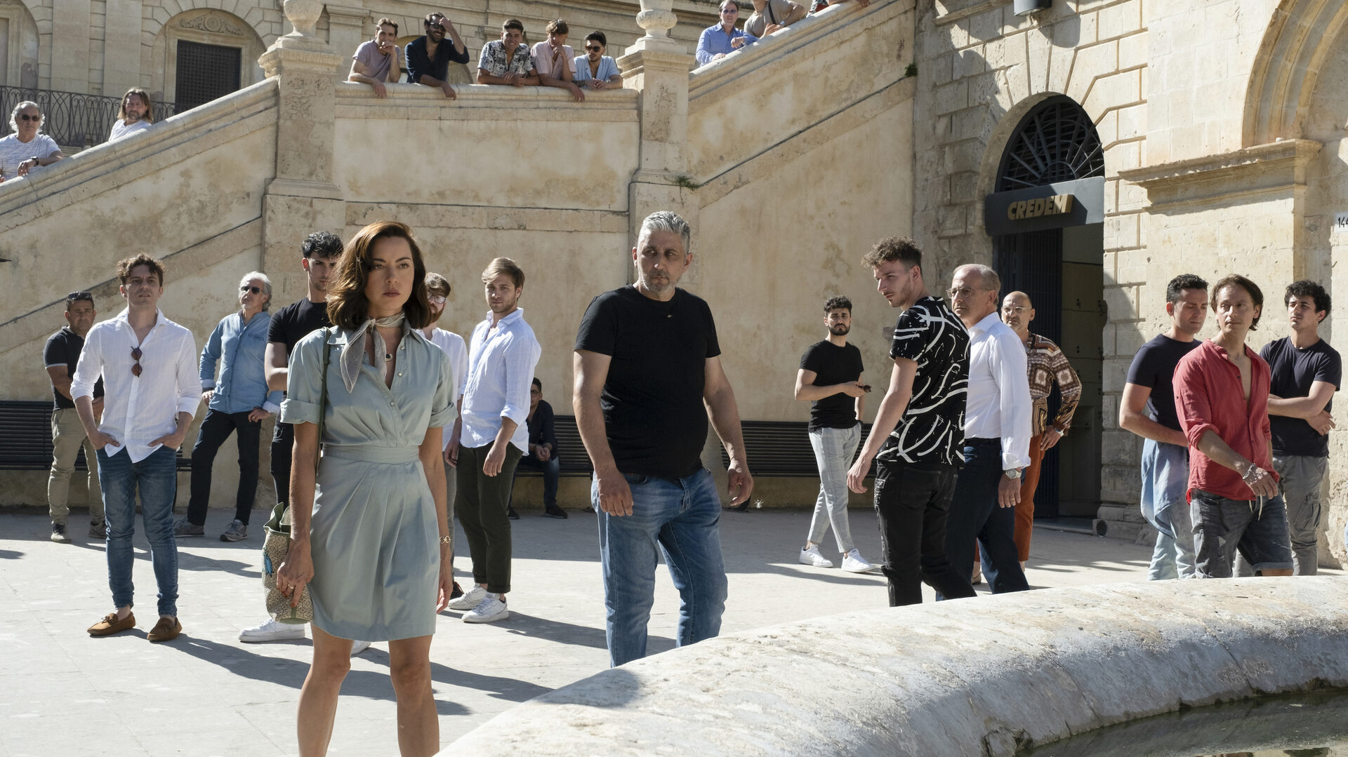aubrey plaza in sicily in the white lotus