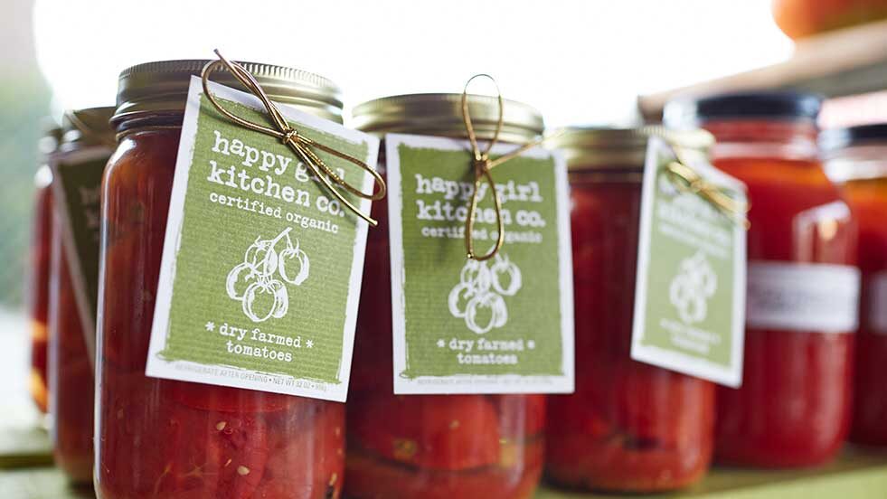 organic tomato jars happy girl kitchen