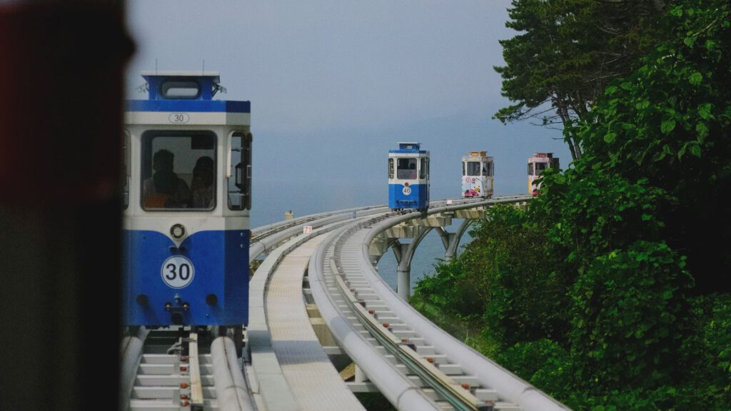 Sky Capsule funicular in Busan