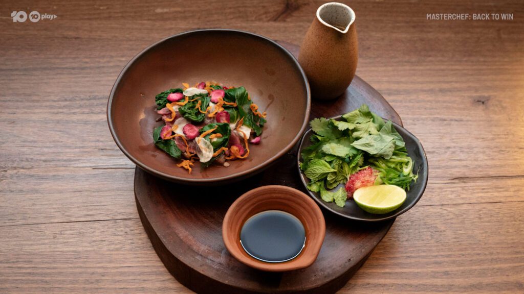 Dish of kangaroo pho