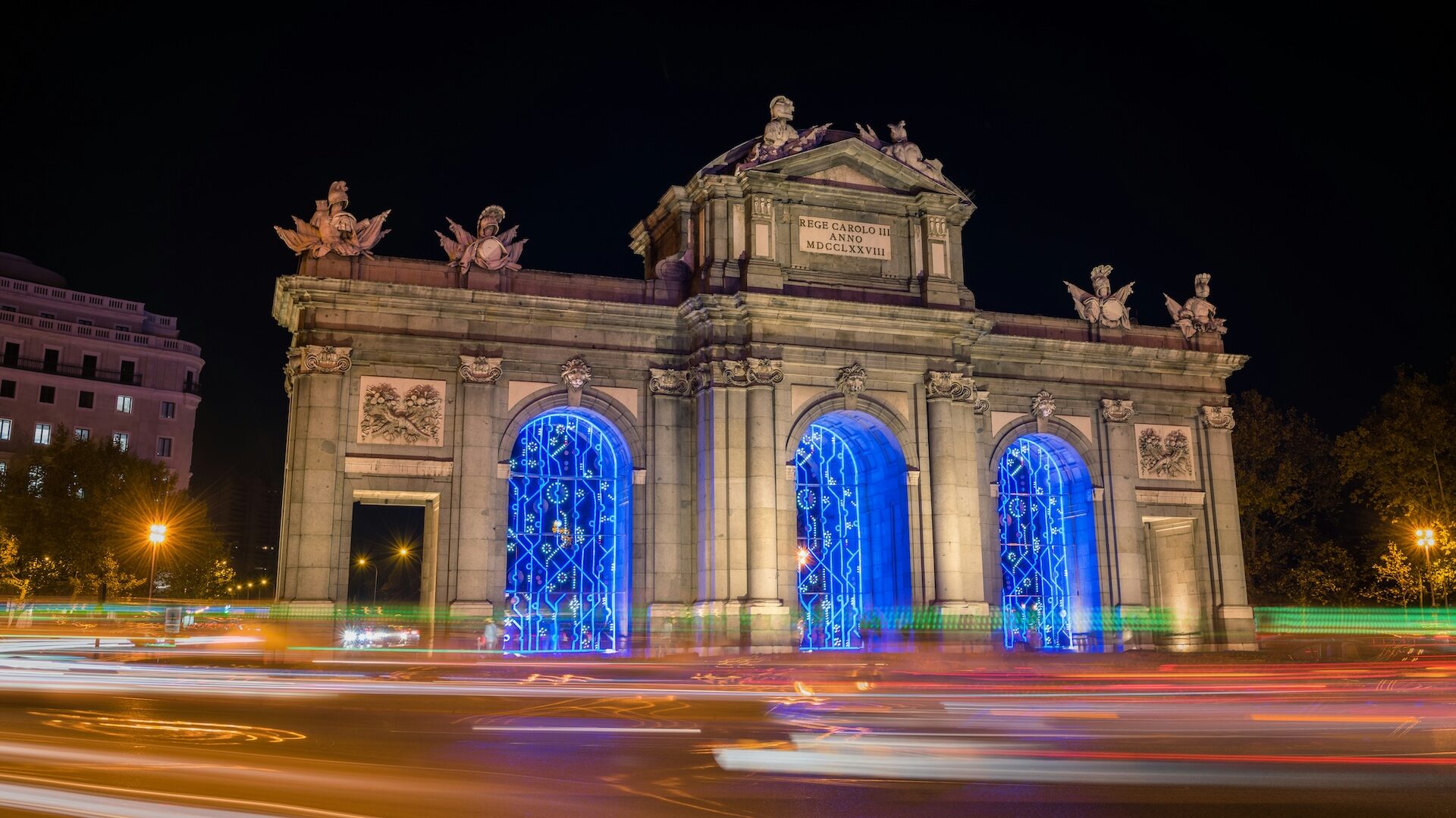 madrid winter decorations