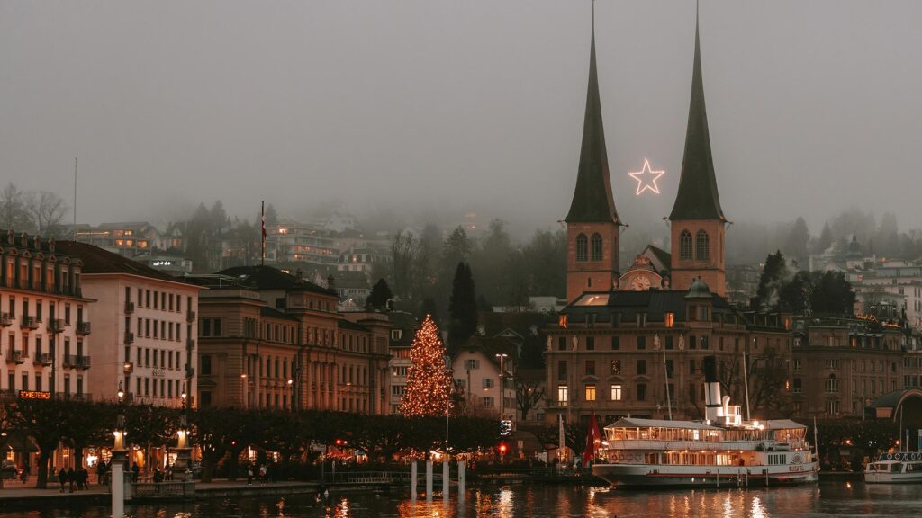 Lucerne has one of the best Christmas markets in Europe