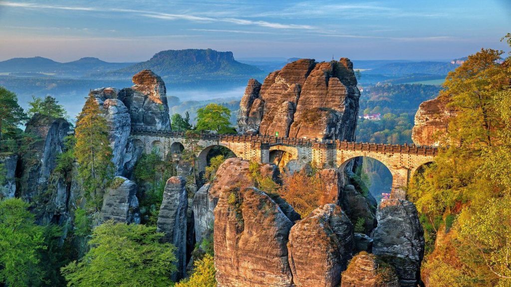 Saxon rock bridge