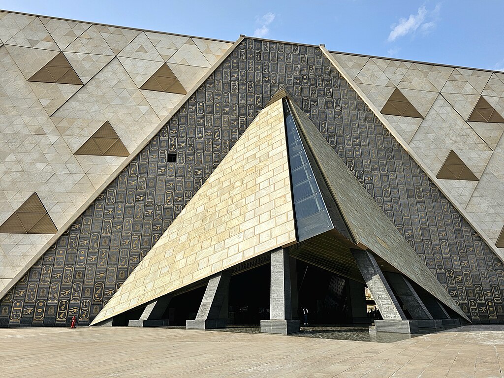 Grand Egyptian Museum, a stunning, architecturally designed space in Cairo