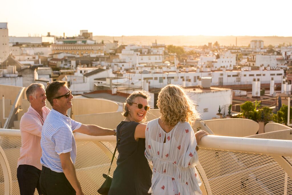 guests exploring in Seville