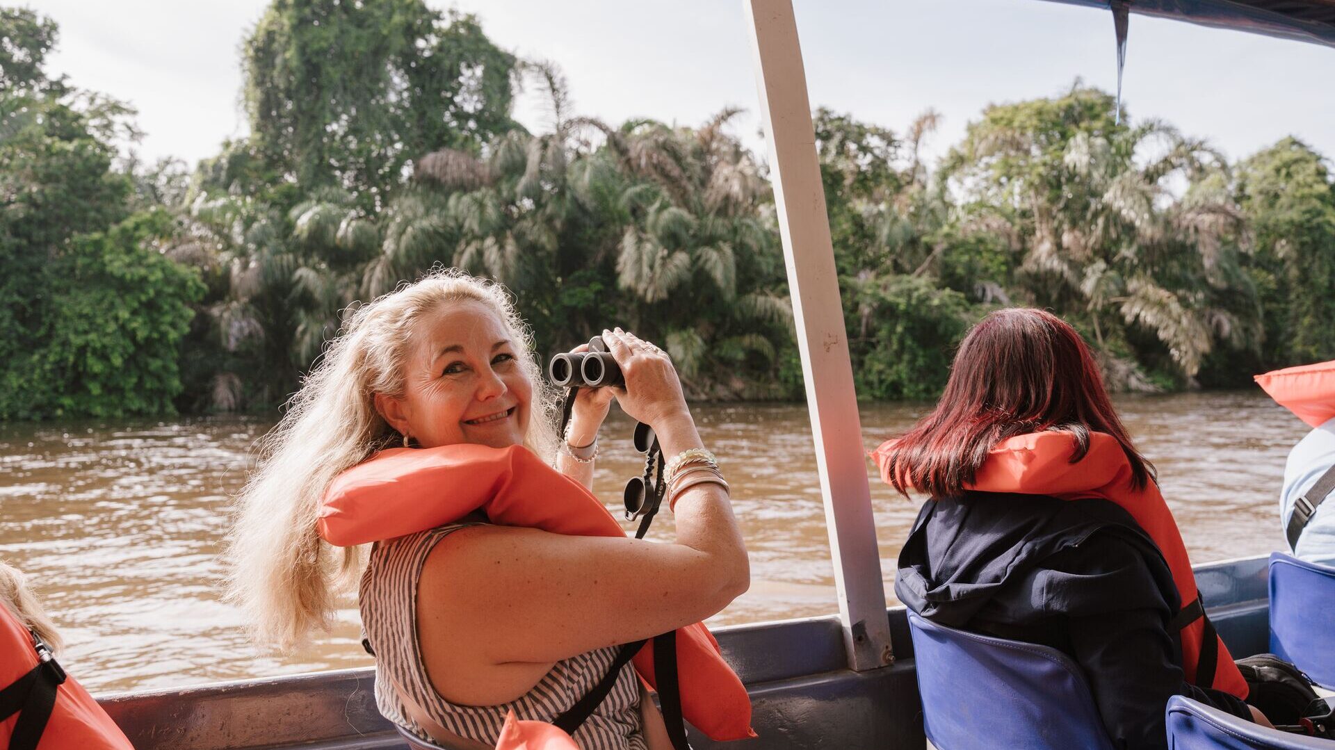 kate spots wildlife in Tortuguero