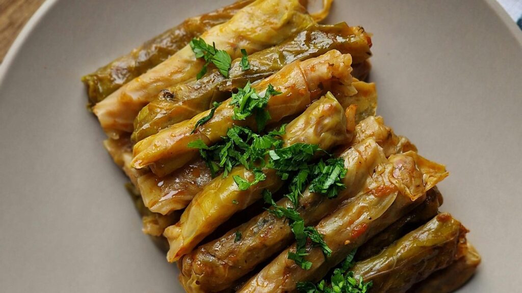 Sarmale are an eastern european celebration food from Romania