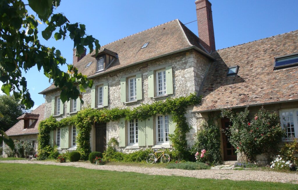 The farmhouse at La Ferme Des Ruelles where Trafalgar guests join for a Be My Guest lunch