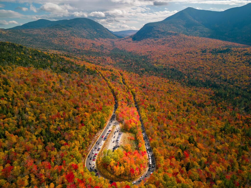 The Kancamagus Highway in New Hampshire