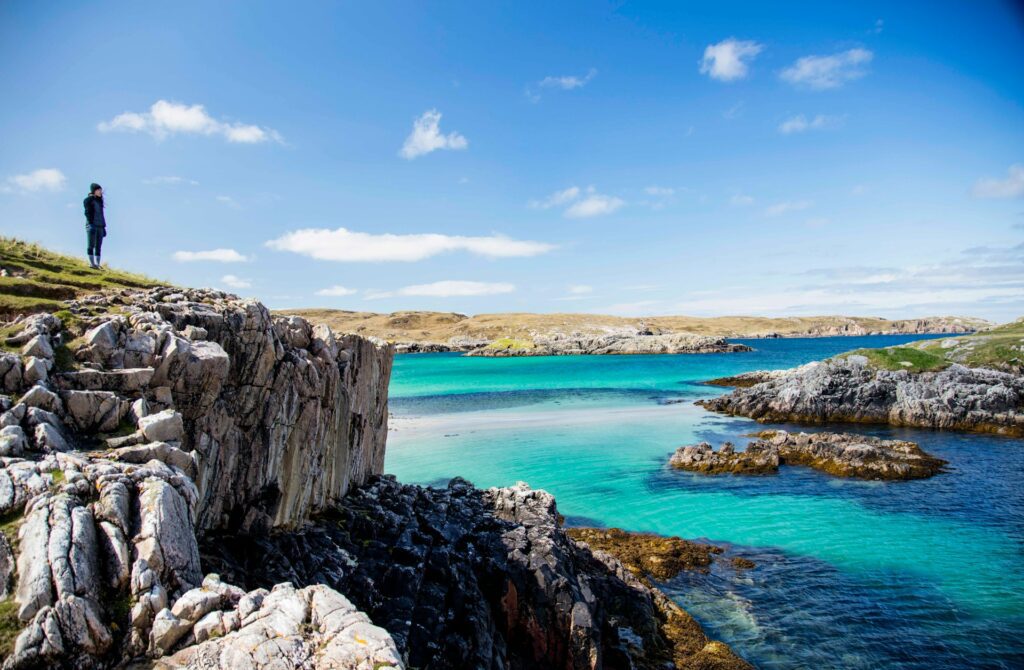 Hebridean water in Scotland