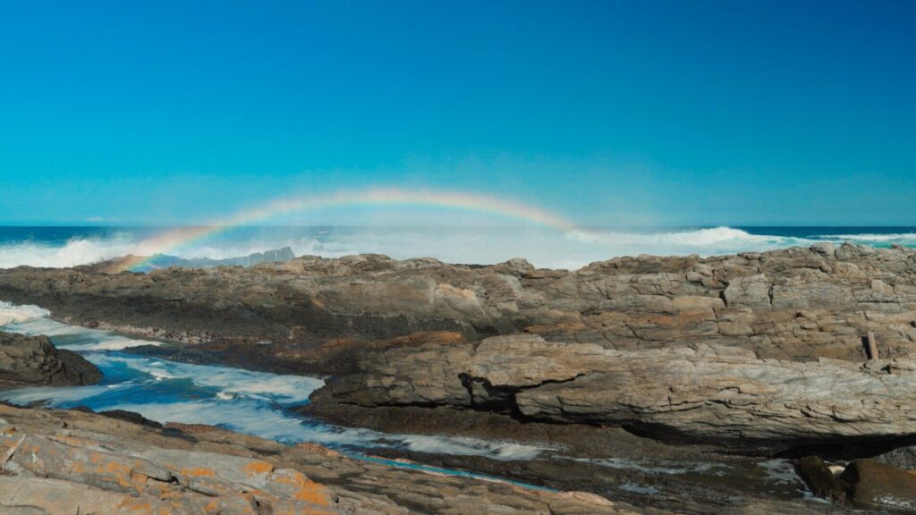 rainbow at stormsriver