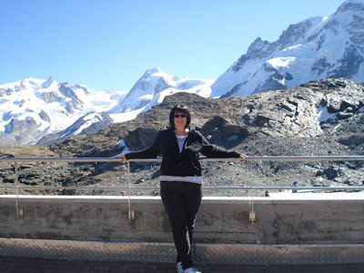 Glenna with Trafalgar in Zermatt, Switzerland Glenna with Trafalgar in Zermatt, Switzerland