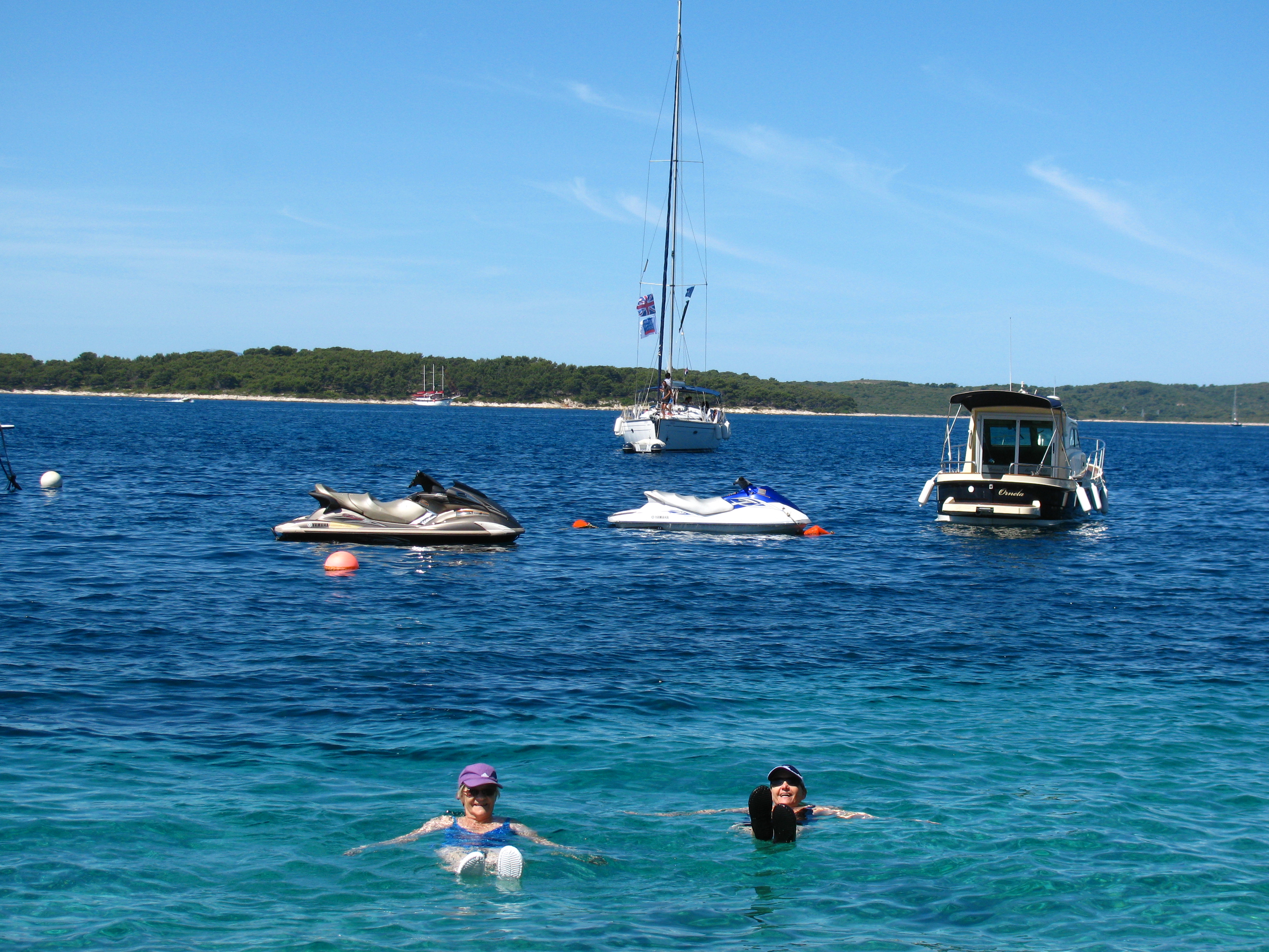 Swimming in Hvar Swimming in Hvar